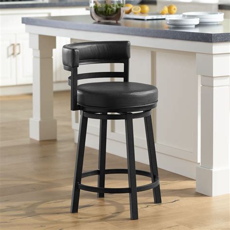 Metal Bar Stools Set of 4, Counter Height Stackable Barstools, 24 inch Indoor Outdoor Backless Patio Bar Stool Kitchen Dining Stool, 330Lbs Black 5 5 out of 5 Stars. . Bar stools with backs walmart